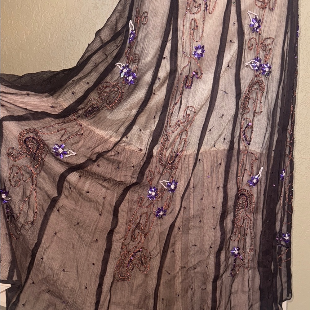 Gorgeous J. Peterman Co Embellished Skirt NWOT - Picture 13 of 16